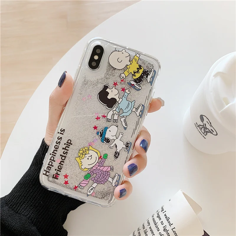 Чехол для iPhone 11 Pro xr x xs max 8 7 6s 6 Plus, блестящий противоударный чехол для телефона