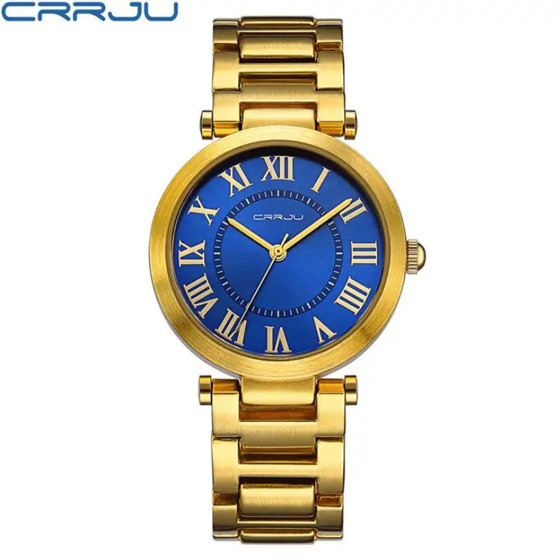 

Часы женские Кварцевые водонепроницаемые с браслетом из нержавеющей стали