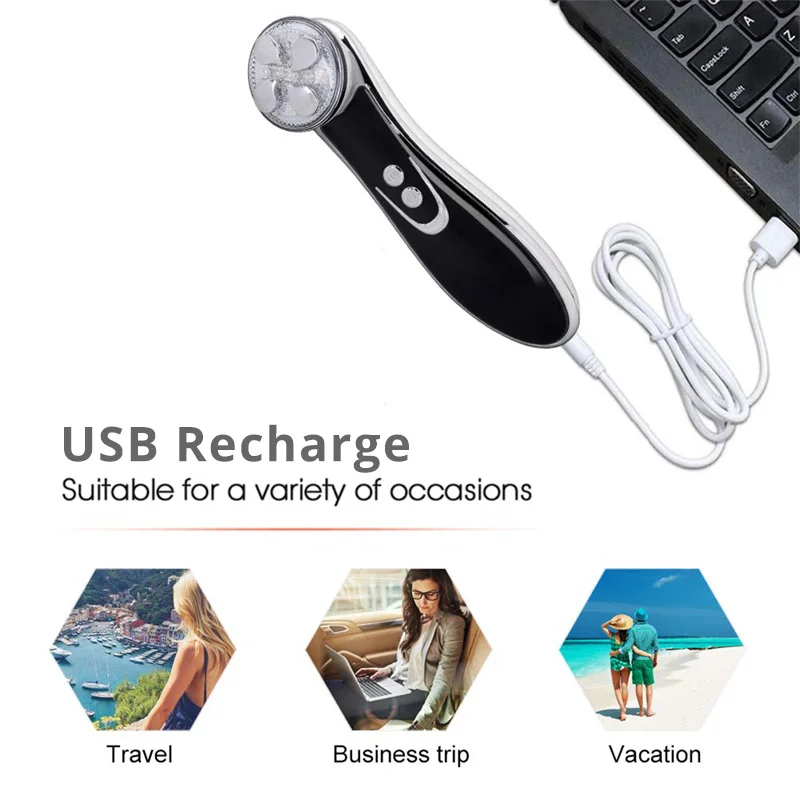 Мезотерапия Электропорация RF радиочастота для удаления морщин лица и глаз