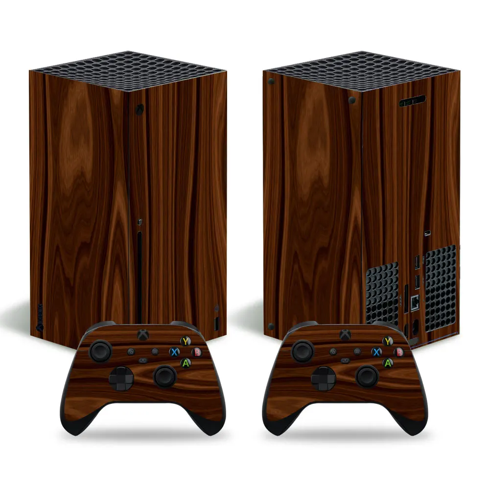 

Новый дизайн под дерево для Xbox серии X наклейка на кожу для Xbox серии X ПВХ чехол для Xbox серии X виниловая наклейка