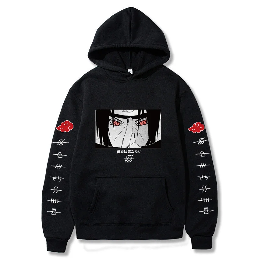 

Fashion Hoodies Japanese Anime Streetwear Harajuku Pullover Sweatshirt Men Casual Autumn Winter Hip Hop Hoody Oversized