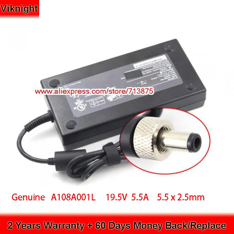 Подлинная 19 5 V 5.5A A108A001L AC адаптер для Fujitsu KD02909 7960 питания ноутбука|Адаптеры