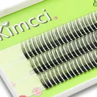Ресницы Kimcci индивидуальные для наращивания, 2 слоя 3D, утолщенные, накладные, для макияжа, русский объем, 120 пучков