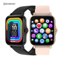 senbono 2021 smart watch y20 men women bracelet fitness tracker heart rate sleep monitor sports clock smartwatch for ios android