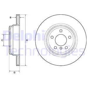 

DELPHI BG4665C DISC BACK 11 3-SERI (F30-F31-F34-F80)