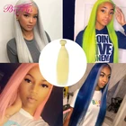 Светлые прямые пряди человеческих волос для наращивания 100 г бразильские волосы пряди 134 шт. девственных волос #613 Цвет 12-28 дюймов Berrys Мода