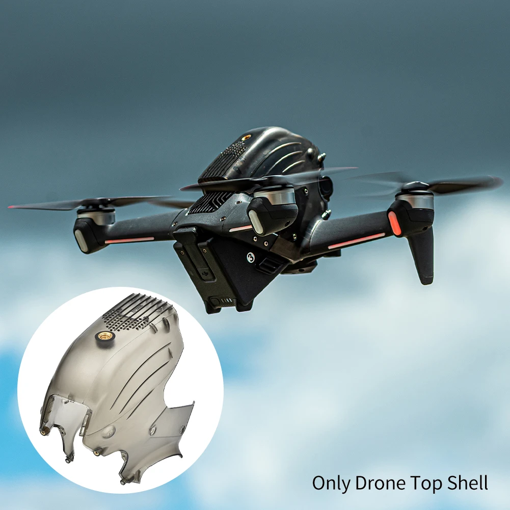

Protective Cover Drone Top Shell Transparent Scratchproof Replacement Case Fit For DJI FPV Combo