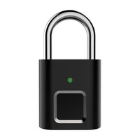 portable mini locker fingerprint lock smart lock household luggage dormitory locker anti theft electronic padlock