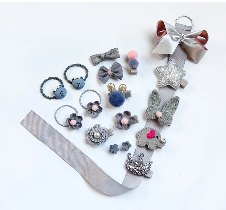 1 Набор = 18 шт. детские заколки для волос| |