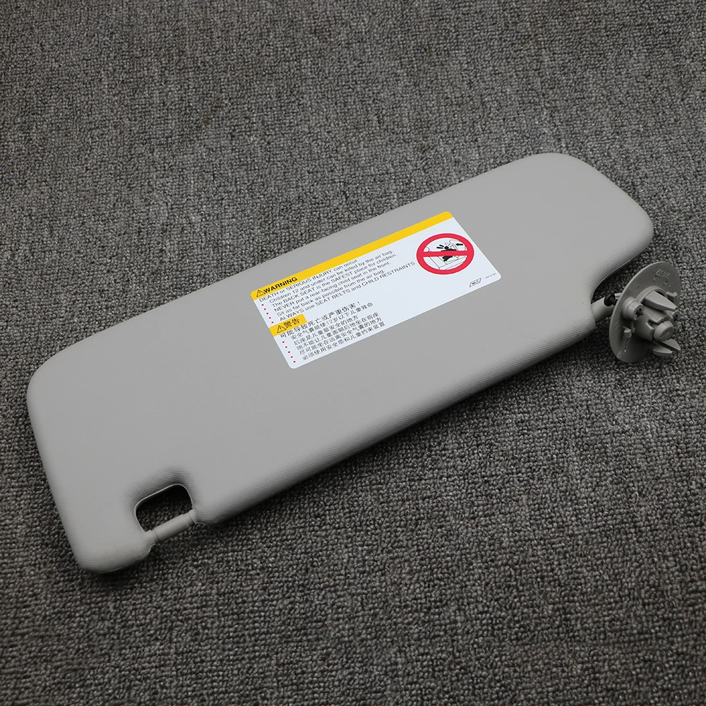 95327507 правая серая Передняя Солнцезащитная панель с зеркалом для макияжа Chevy Aveo 2012