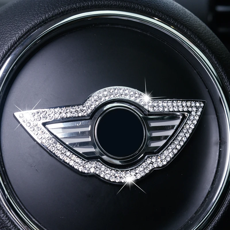 Автомобильный стикер для украшения рулевого колеса аксессуары интерьера MINI Cooper