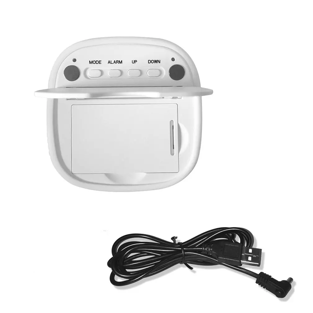 СВЕТОДИОДНЫЙ цифровой Повтор будильника затемняющий сенсорный магнит