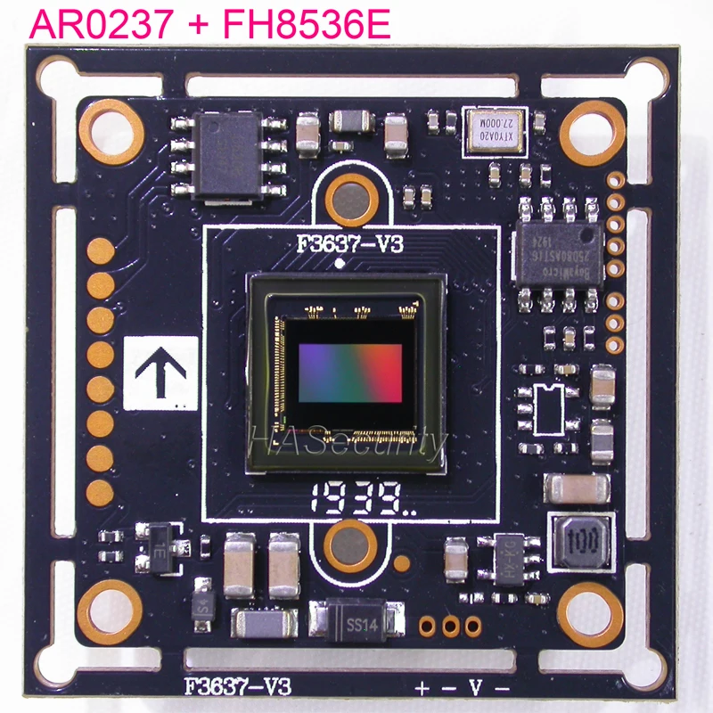 AHD-H 1080P / CVBS 1/2.7 &quotAptina AR0237 + FH8536 V30 CCTV камера модуль печатной платы OSD кабель CS 3.0MP