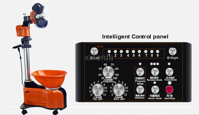 Настольная машина для сольного тенниса бытовой автоматический настольный