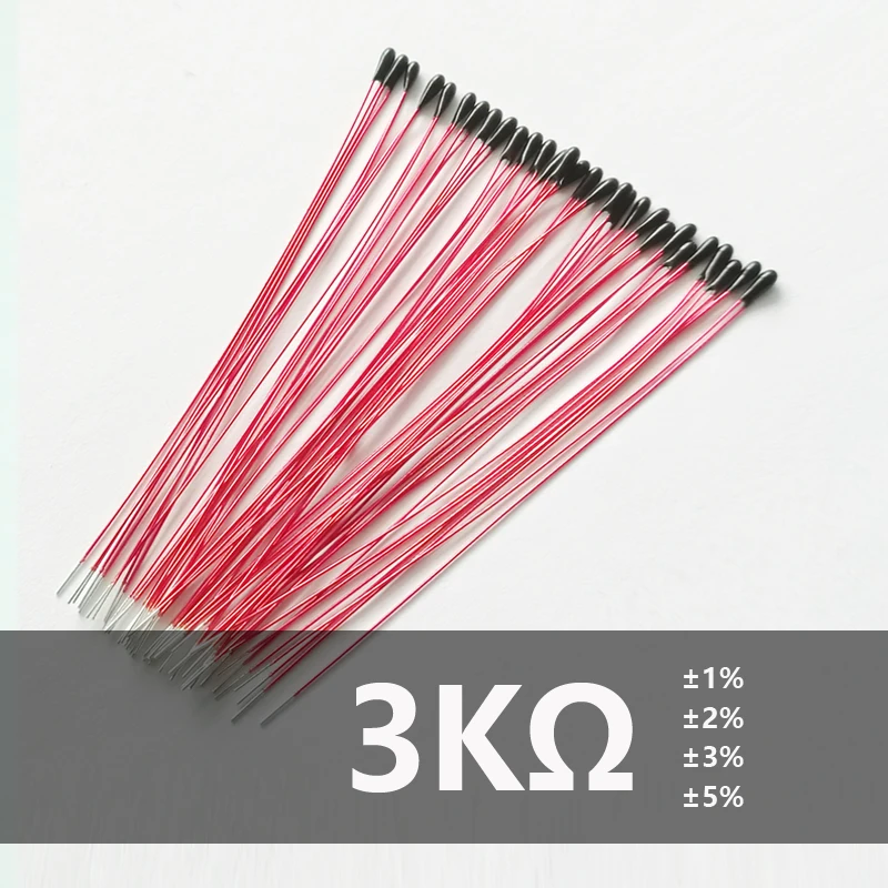 

MEB13 3K 3950 3975 Epoxy resin NTC thermail resistor thermistor minature temperature sensor probes in Shanghai Lingee