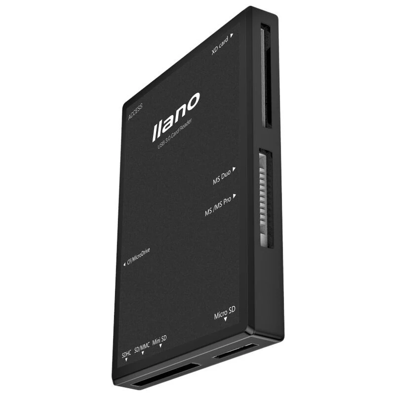 Llano 7 в 1 USB 3 0 устройство для чтения смарт карт флэш памяти TF/SD/MS/CF 4 карты sd/Micro SD/usb