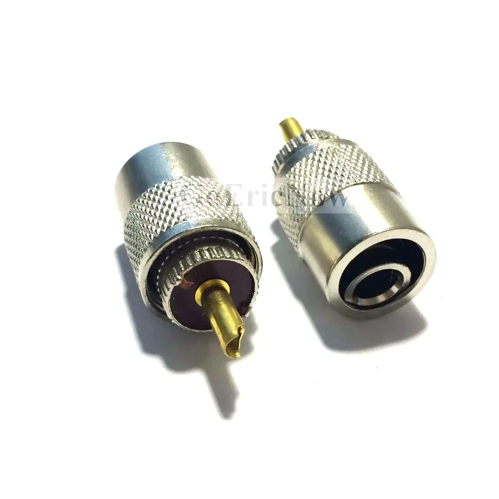 1 шт. RF Coax UHF PL 259 мужской паяльник разъем для RG8 RG213 LMR400 7D FB RG8X коаксиальный кабель