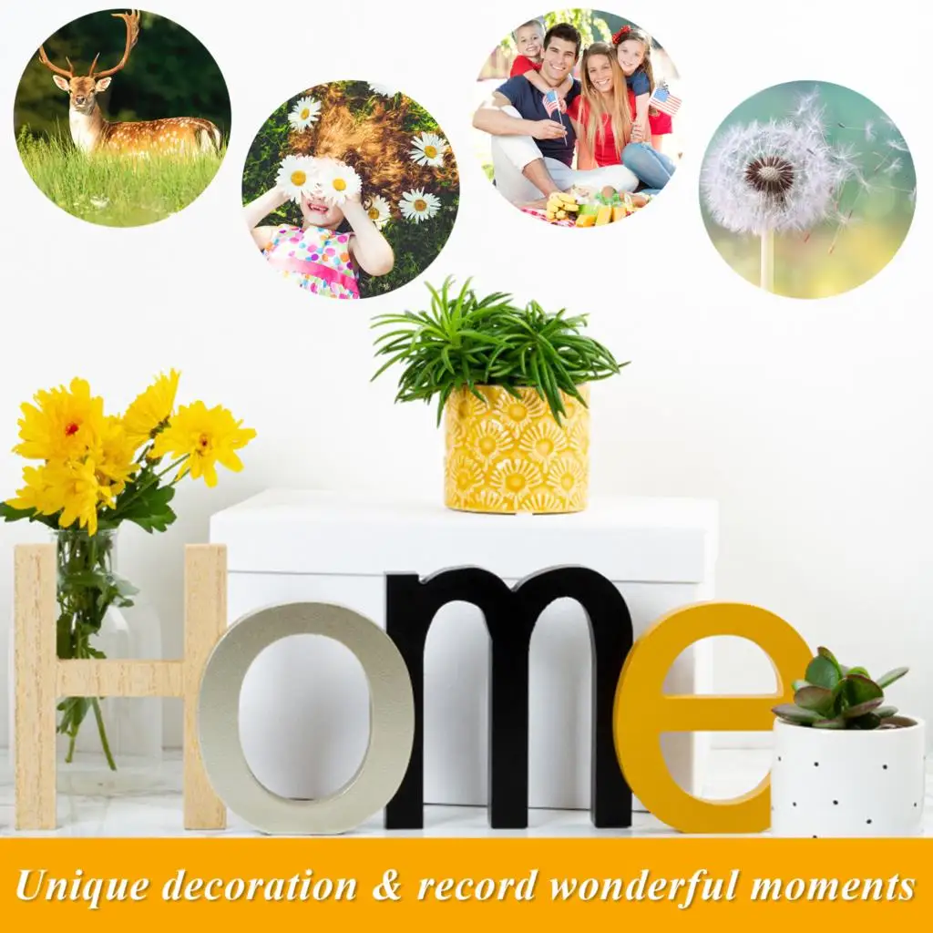 

18 Pieces Clear Acrylic Sheets Round Acrylic Plastic Disc Circle for DIY Crafts