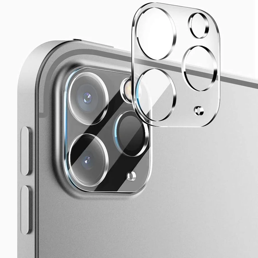 

Закаленное стекло для задней камеры для iPad Pro 11 12,9 12,9 2020 и 2021 полное покрытие объектива пленка стекло для iPhone 11 12 13 Pro Max