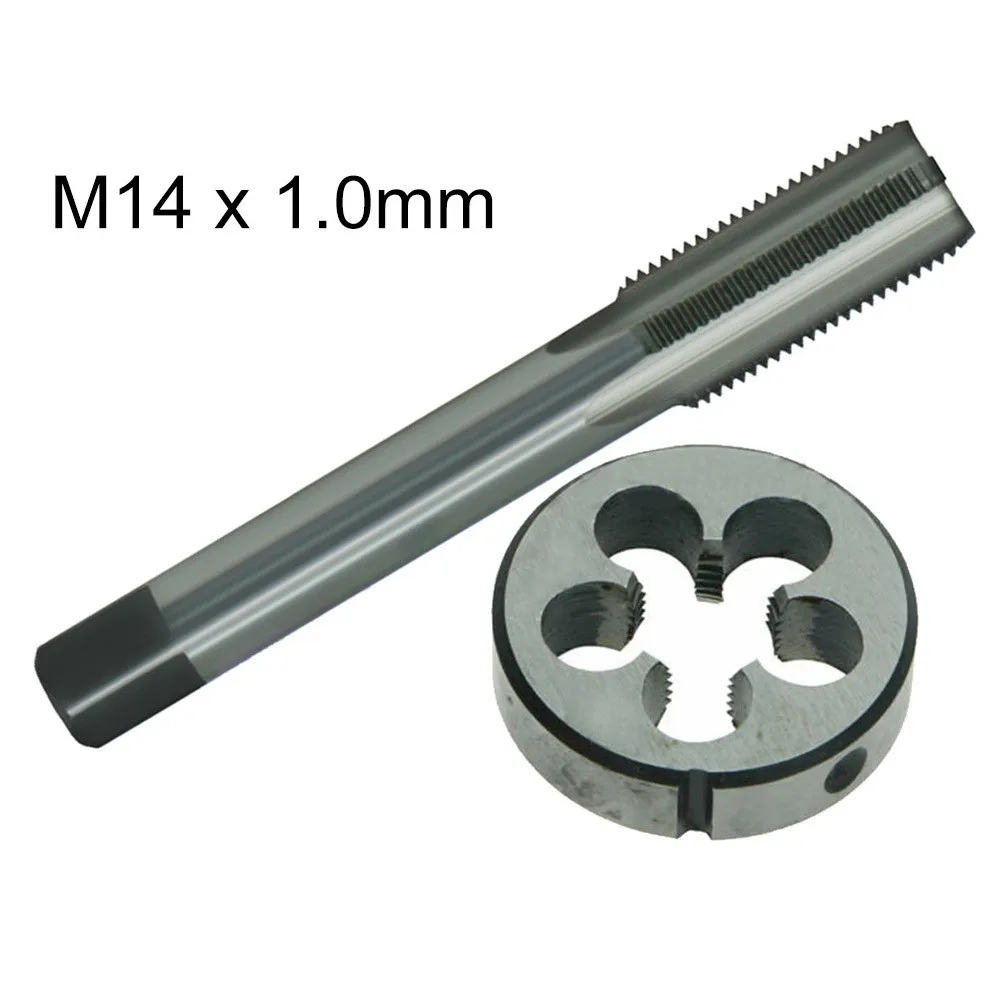 

HSS M14 X 1.0mm Tap & M14 X 1.0mm Die Metric Thread Left Hand Metalwork Tools For Hand Tools Accessories