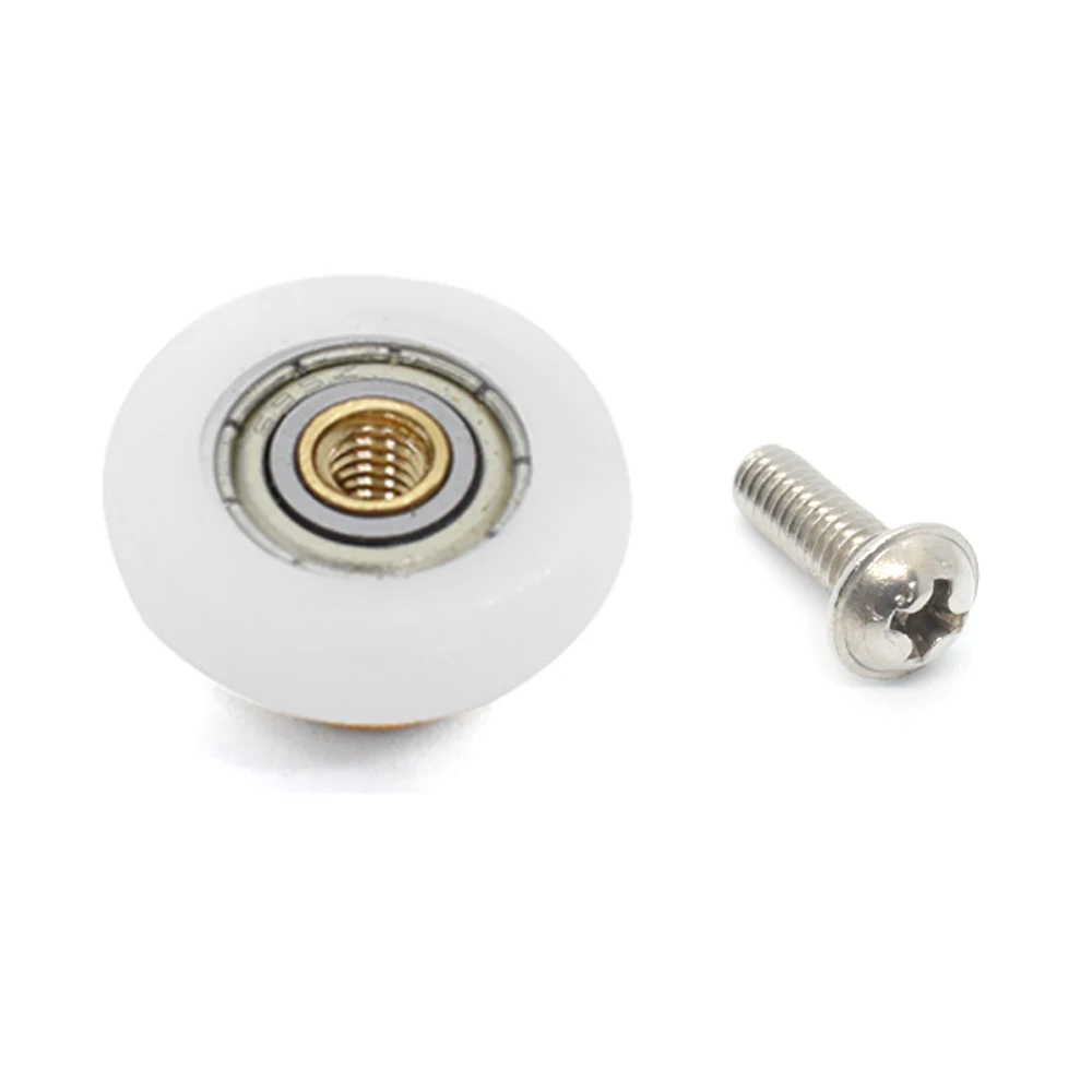 10 x сменных роликов/бегунов/колес для душевой двери диаметром 19 27 мм|shower door rollers|door