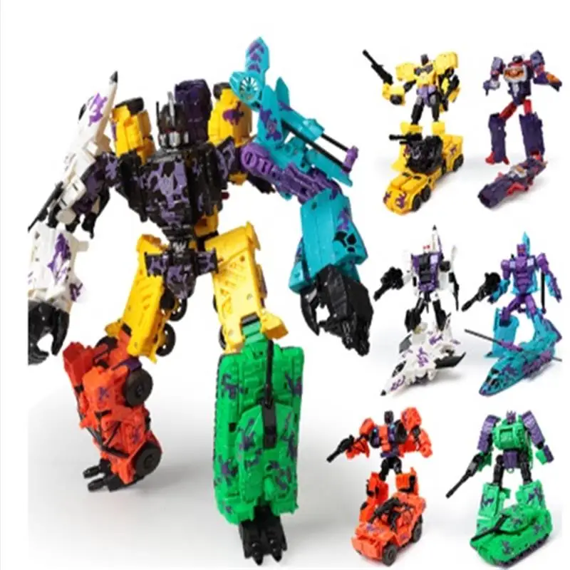 Трансформер новый дизайн Bruticus девастатор защитник фигурки супергероев игрушки |