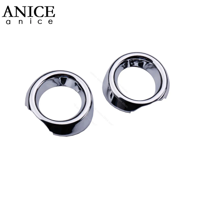 

2PCS FIT FOR TOYOTA RAV4 2016-2018 CHROME FRONT FOG LIGHT HEAD LAMP COVER TRIM