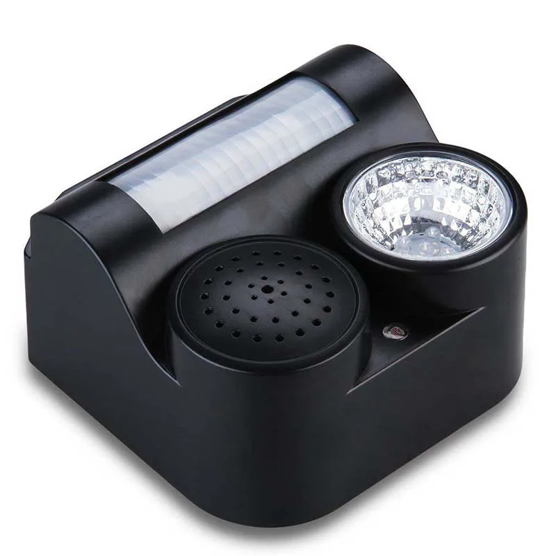 Отпугиватель Птиц пир движение Активированный звук фонарик животное летучие