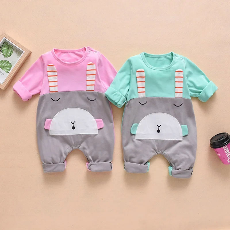 Осенне зимние повседневные Комбинезоны для маленьких мальчиков и девочек