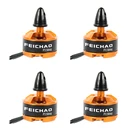 Мини-Квадрокоптер FEICHAO 1806 2400KV CW CCW с бесщеточным Мотором 2-3S для DIY 250 Mini Drone FPV CC3D 260 330 RC