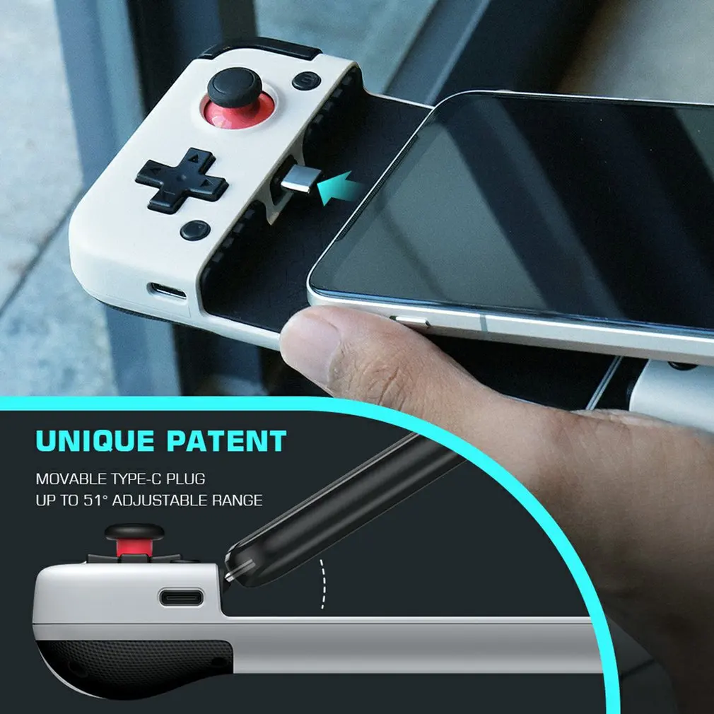 

X2 Type-C Wired Stretchable Mobile Game Controller Gamepad Game PlayStation Gaming Controller Cloud Gaming Gamepads