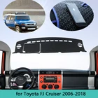 Противоскользящий коврик для Toyota FJ Cruiser GSJ10 2006  2018, накладка на приборную панель, ковер от солнца, коврик для приборной панели, противогрязные автомобильные аксессуары 2007