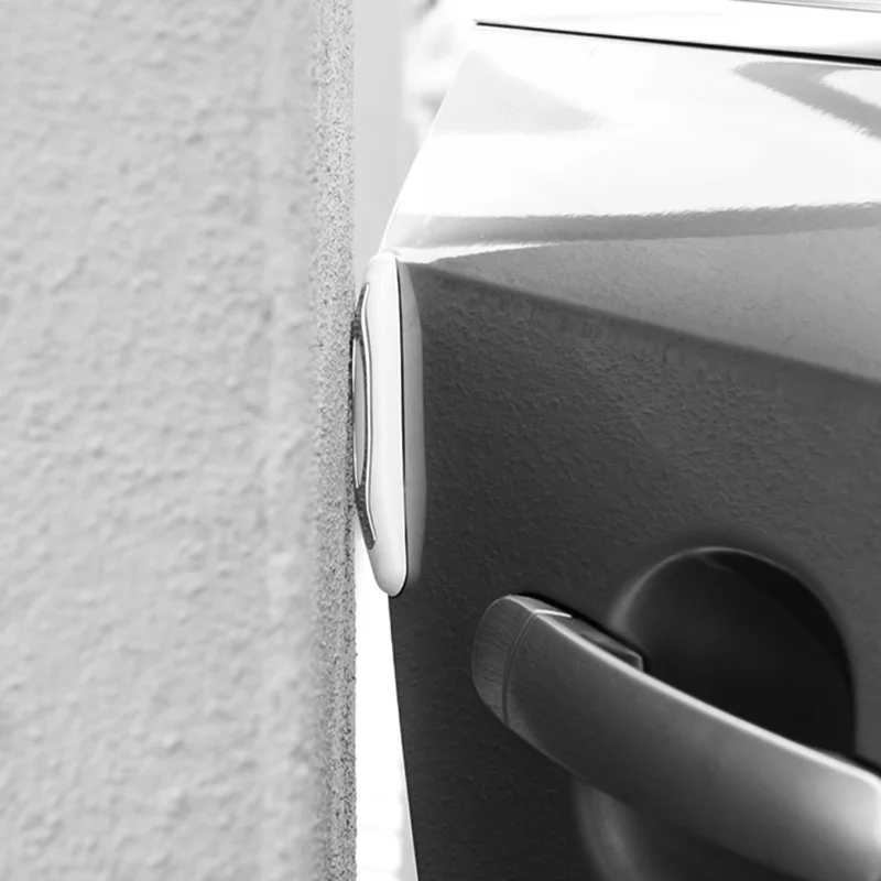 4 шт. крутая Автомобильная Защитная кромка для двери защита углов от царапин