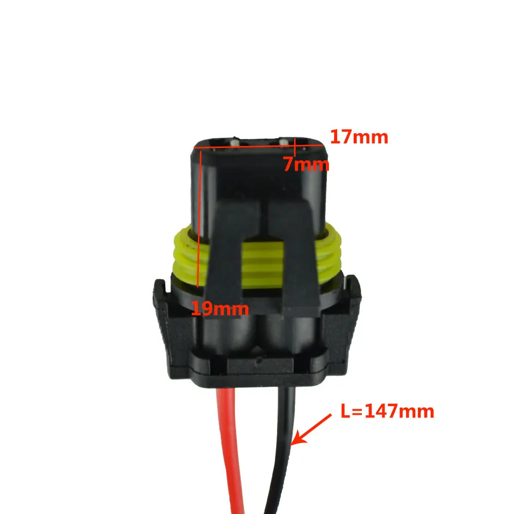 

9005 9006 HB3 HB4 Female Adapter Wiring Harness Sockets Wire Connector For Headlights Fog Lights 9012 9140 9145 9150 9155 H10