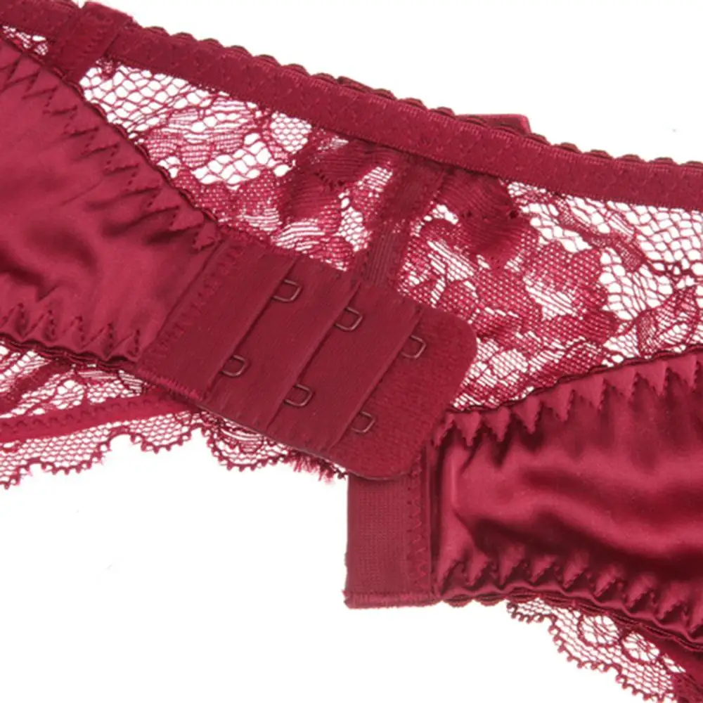Сексуальный кружевной бюстгальтер нижнее белье Ультратонкий комплект нижнего