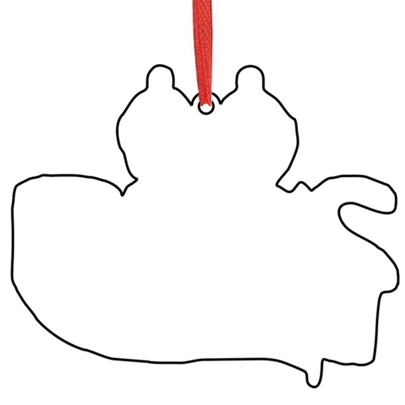 

1PC Family DIY Handwritten Name Face Mask Snowman Christmas Tree Hanging Pendant White And Black Snowman For Home Decoration