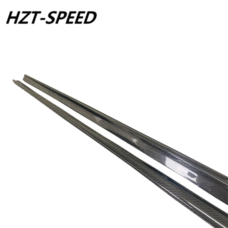 V-образные боковые юбки из углеродного волокна удлинители для BMW 6 серии F12 F13 M6 F06