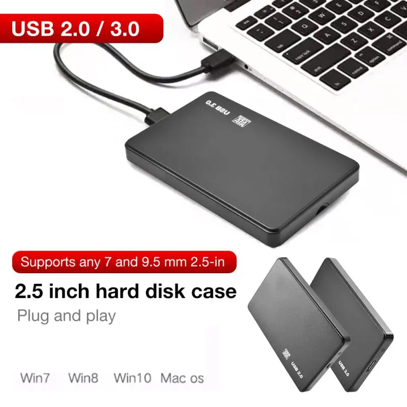 Корпус внешнего жесткого диска SATA USB 2 5 Гбит/с 3 0 дюйма|Жёсткие диски и боксы для HDD|