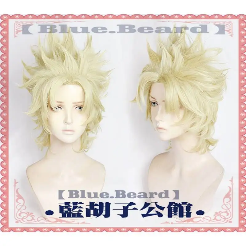 Короткие термостойкие синтетические волосы для косплея Джоджо невероятные