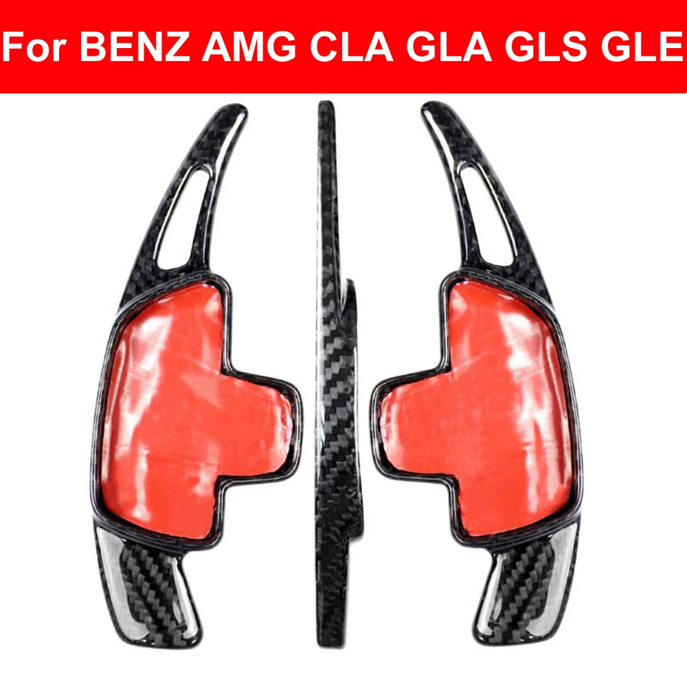 Стайлинг автомобиля карбоновое волокно рычаг переключения передач для Mercedes Benz AMG