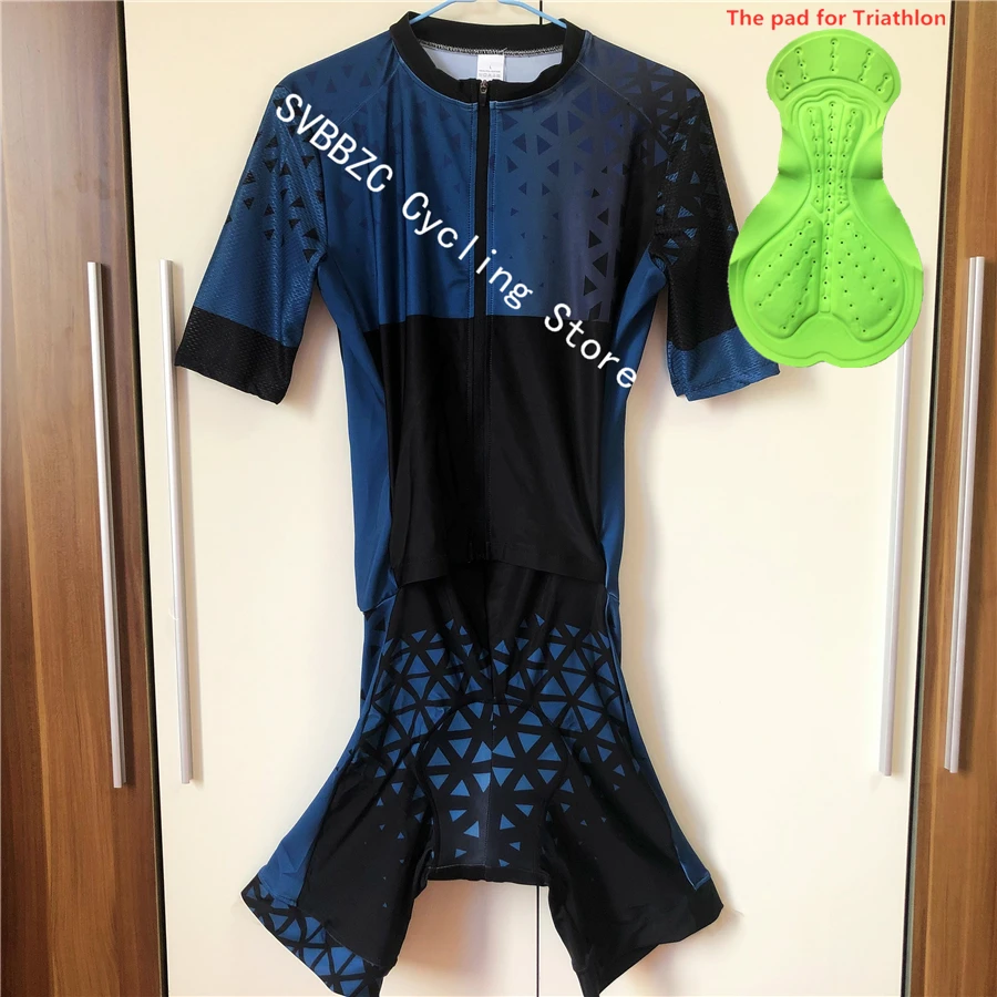 1-Pic Color Мужской спортивный костюм для триатлона, спортивная одежда, Ropa Ciclismo Maillot, Быстросохнущий комплект одежды из Джерси для велоспорта - Цвет: 1-Pic Color