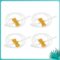 medical disposable intravenous needle scalp vein set for infusion medical safety butterfly needle for blood collection