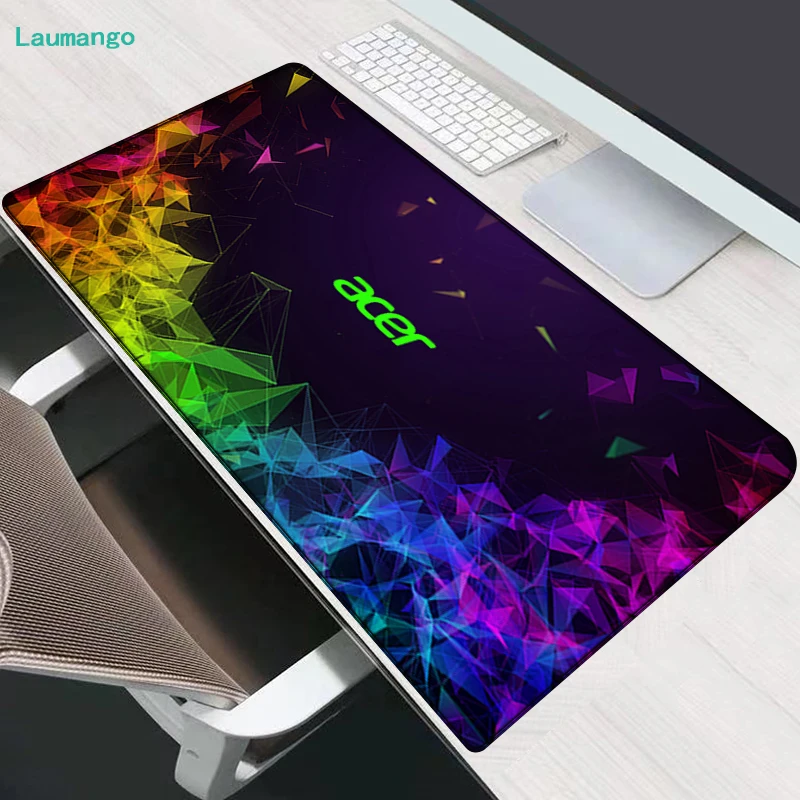 

Acer Logo Large Gamer Keyboard Pad Data Frog Mouse Gaming Accessories Anime Mousepad Company Carpets Hololive Computer Mat Cs Go