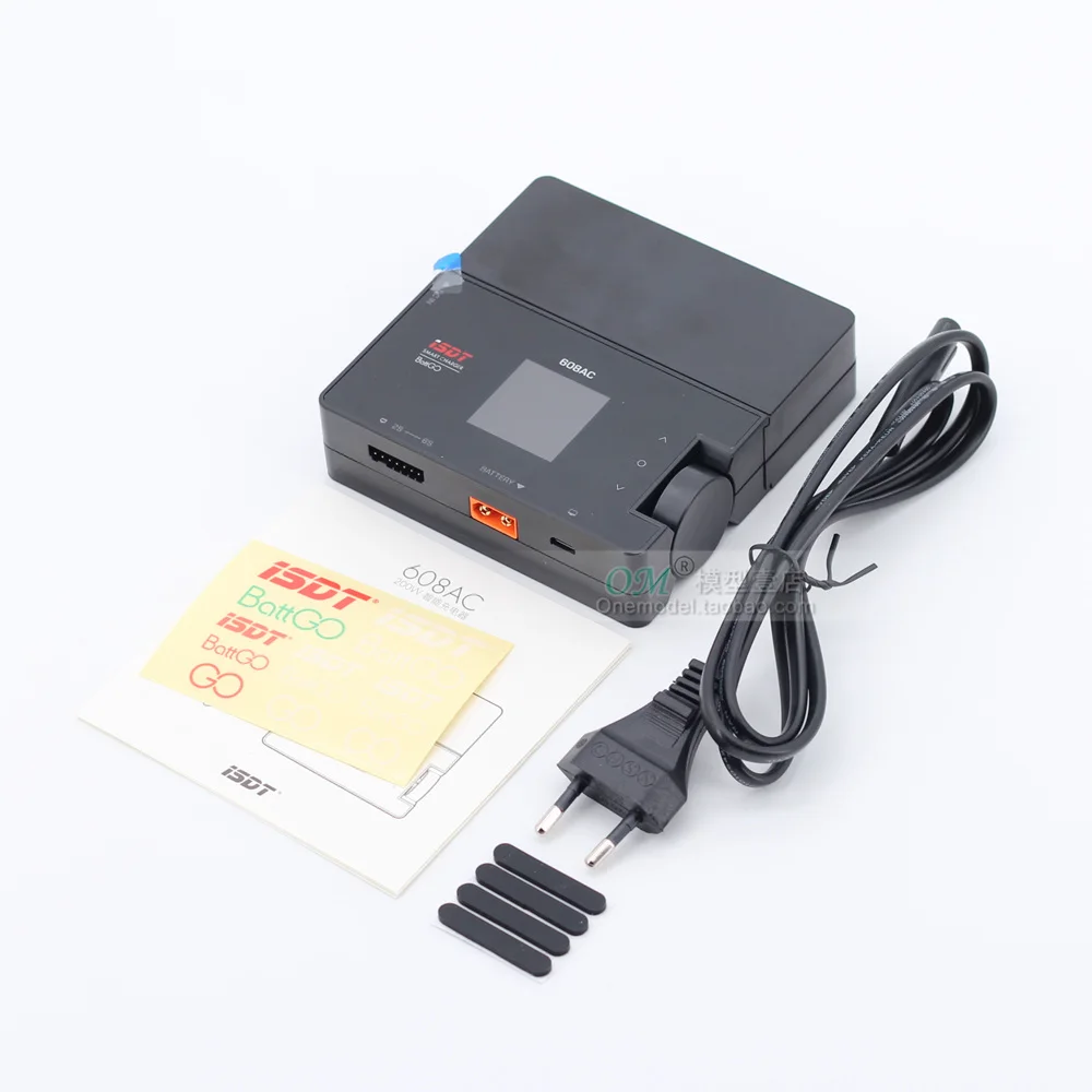 Зарядное устройство Onemodel / ISDT 608AC 50 Вт постоянный ток 200 8 А BattGo Smart 2s-6s Dis со съемным