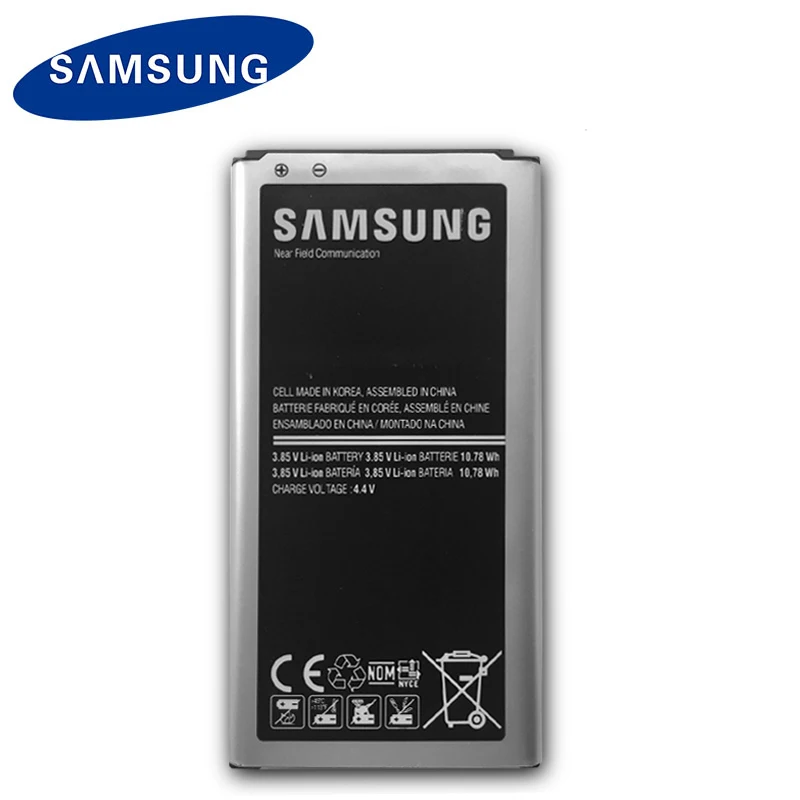 Samsung оригинальный аккумулятор 2800 мАч EB-BG900BBU EB-BG900BBC для S5 G900S G900F G900M G9008V 9006V 9008W 9006W