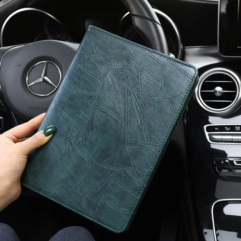 

Retro Case for iPad 10.2 2019 2018 2017 Air 1 2 9.7 Silicone PU Smart Cover for iPad 234 Pro 11 10.5 Mini 7th 6th 5th Generation