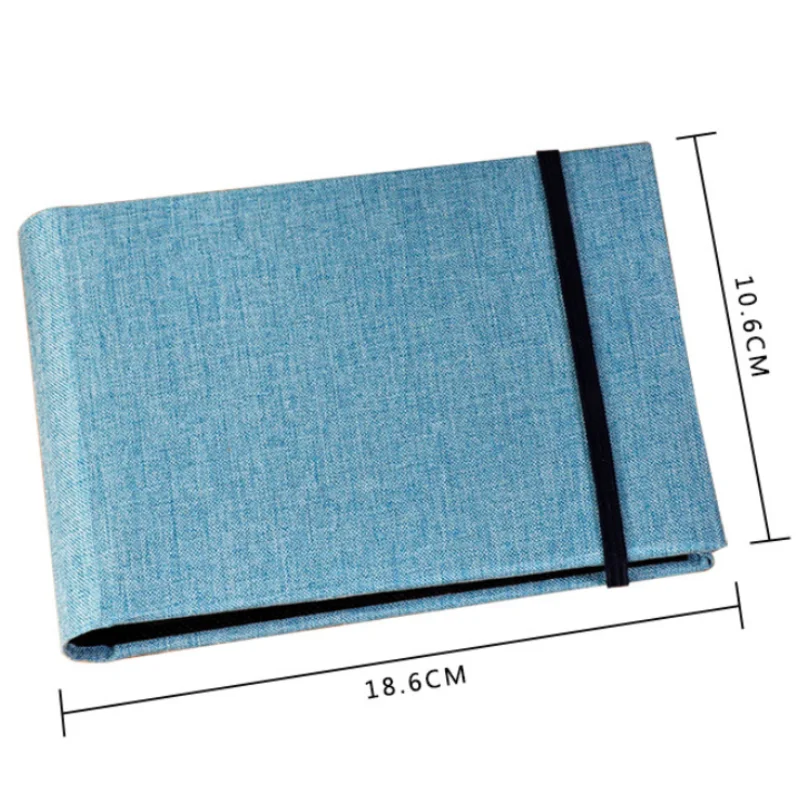 6 дюймов 100 шт. стильный и простой фотоальбом маленький на ткани Полароид брошюра