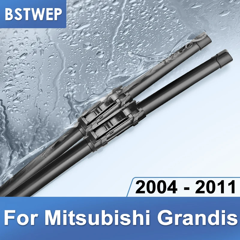BSTWEP Wiper Blades for Mitsubishi Grandis Fit Heavy Duty Hook Arm 2004 2005 2006 2007 2008 2009 2010 2011 | Автомобили и