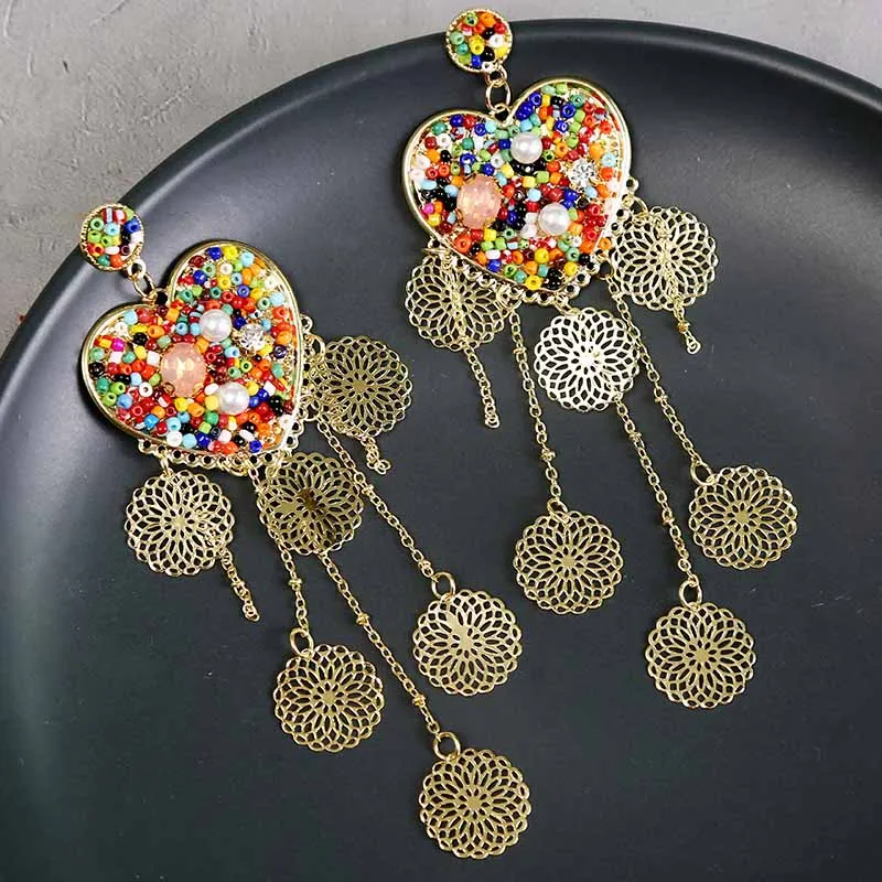 Женские серьги подвески с искусственным жемчугом|Серьги-подвески| |