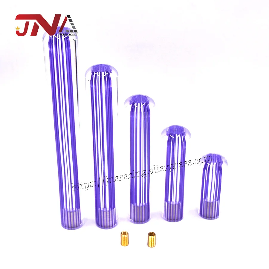 Refitting Cryscal Shift Knob for car grea shift knob 10/15/20cm with purple/orange stripe | Автомобили и мотоциклы